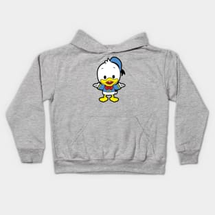 Donald Duck Chibi Kids Hoodie